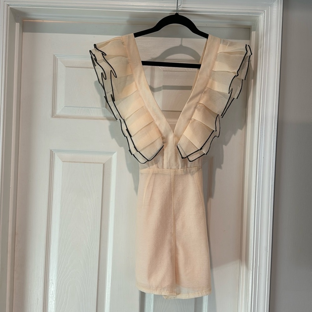Fancy Sleeve Romper